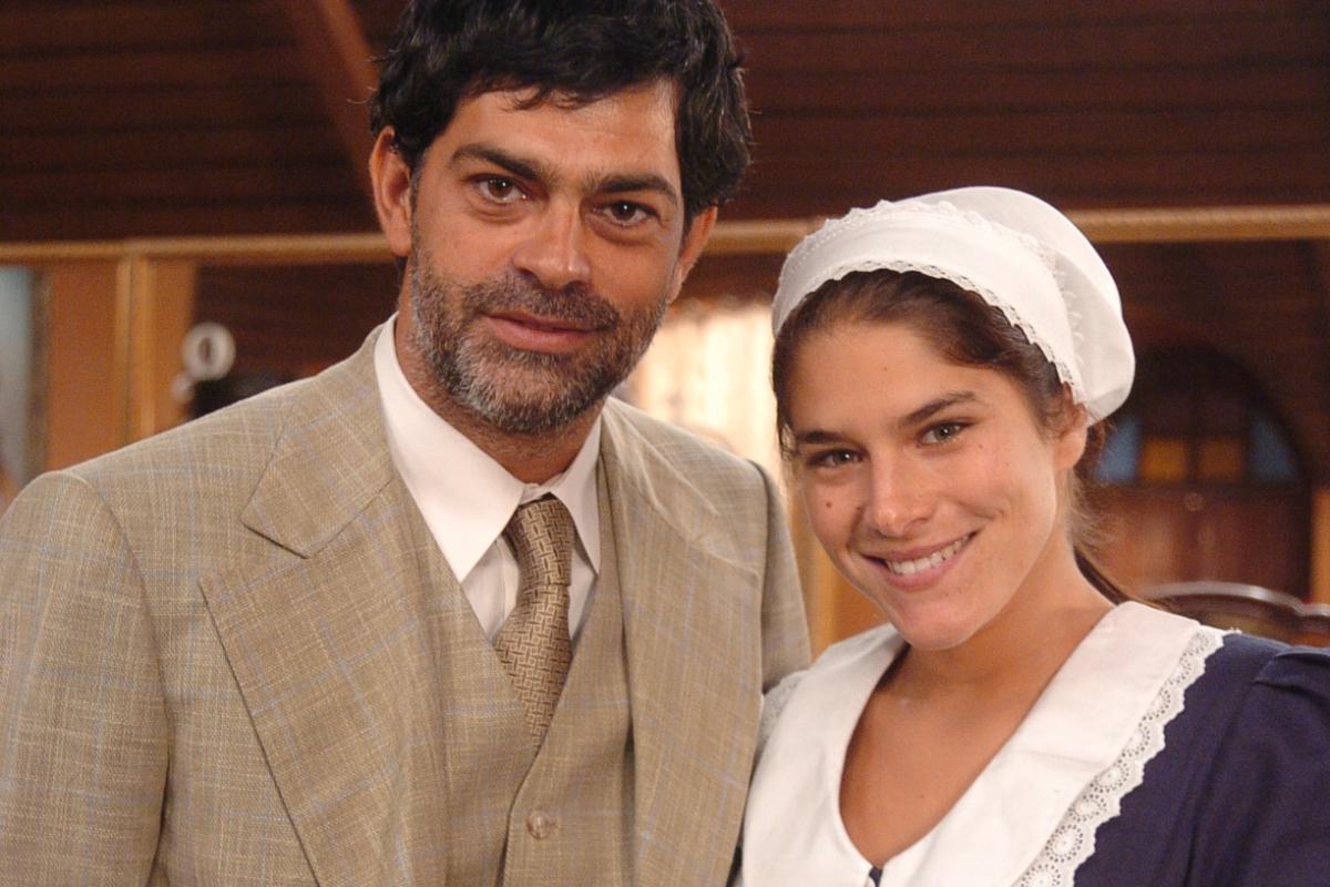Serena (Priscila Fantin) e Rafael (Eduardo Moscovis) em Alma Gêmea