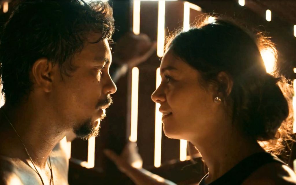 Cena de renascer: Dmião e Eliana - Foto: Reprodução Globo