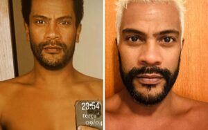 Samuel de Assis mostra tatuagem íntima – Foto: Instagram