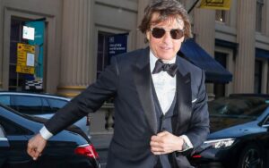 Tom Cruise chega a festa de Victoria Beckham – Foto Grosby Group