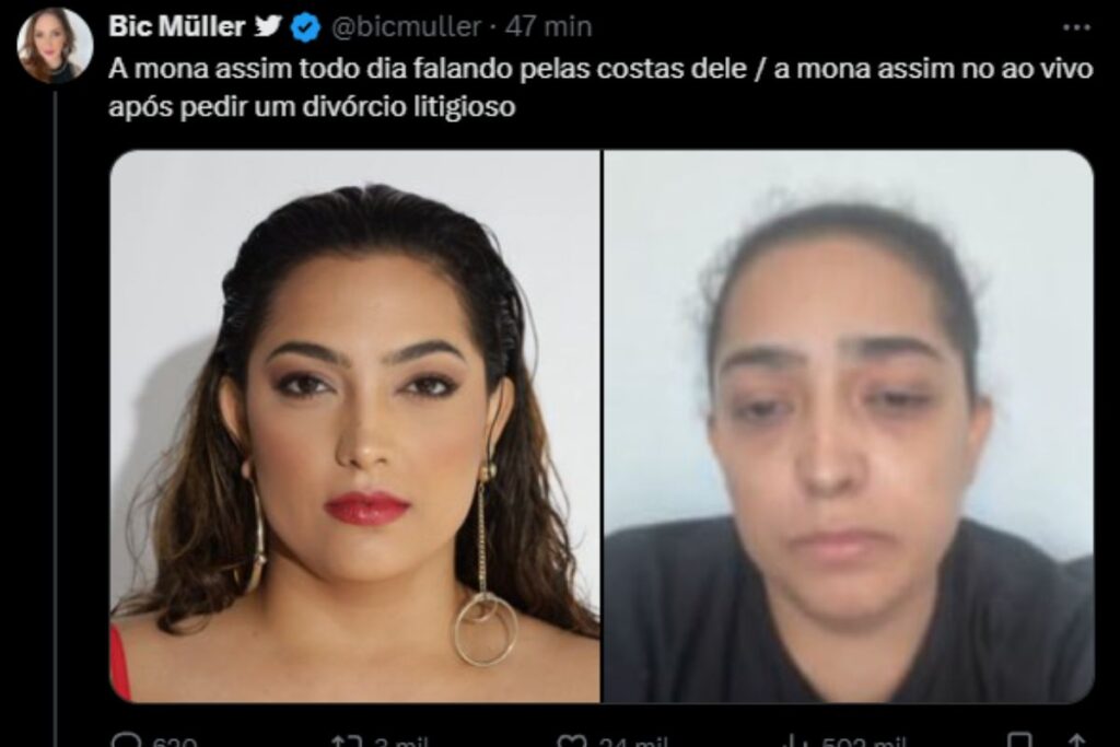 Camila Moura é detonada na internet, após aparição
