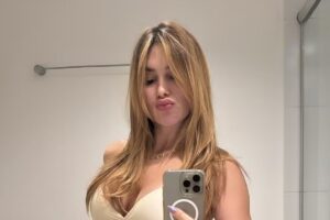 Evolução de gravidez de Virginia Fonseca