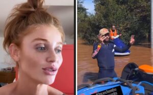 Cintia Dicker fala sobre ajuda humanitária de Pedro Scooby para o Rio Grande do Sul