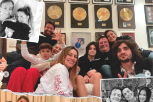 Fábio Jr e os filhos