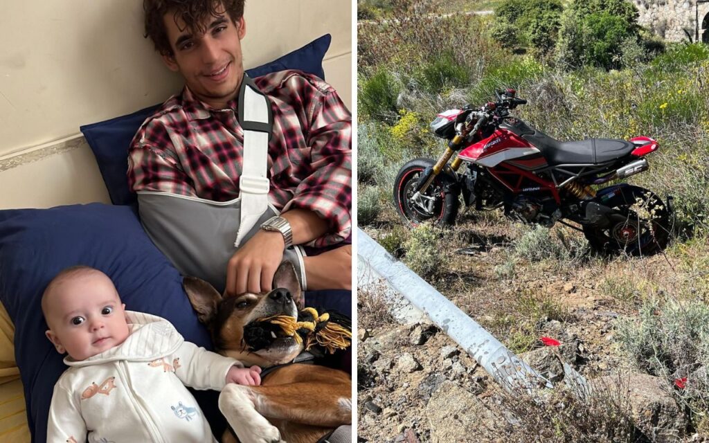 Miguel Herrán de “La Casa de Papel” sofre acidente de moto
