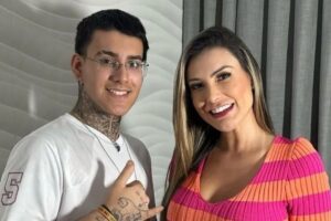 Arthur e Andressa Urach