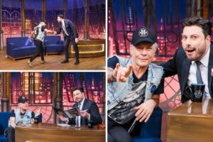 Bruce Dickinson e Danilo Gentili