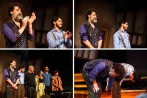 Carmo Dalla Vecchia e Theo Nogueira