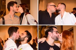 Camila Queiroz e Klebber Toledo, Tiago Abravanel e Fernando Poli, Mauro Sousa e Rafael Piccin, Dani Calabresa e Richard Neuman