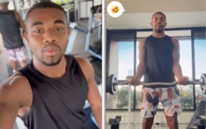 Davi Brito rebate críticas e alivia estresse na academia