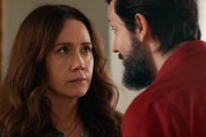 dona patroa (camla morgado) brigando com egidio (vladimir brichta) em 