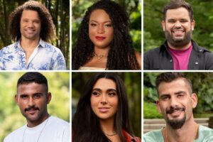 Maycon, Thalyta, Michel, Lucas Pizane, Giovanna Lima e Nizam