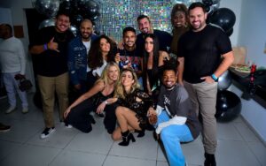 Wanessa recebe ex-BBBs em seu show Foto : Eduardo Martins / Brazil News