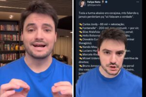 Felipe Neto mostra quem já venceu na Justiça