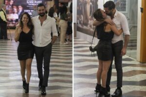 Fernanda Nobre e o marido, Roberto Jardim