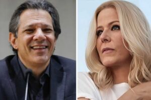 Fernando Haddad e Paula Toller