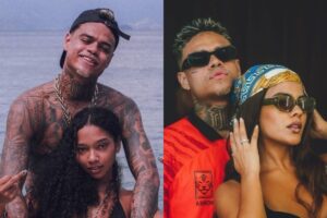 fotomontagem de mc cabelinho com slipmami e bella campos