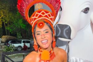 Isabelle scomo Cunhã Poranga pela 1⁠ª vez após BBB 24