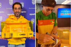 João Adibe Marques e Ronaldinho Gaúcho