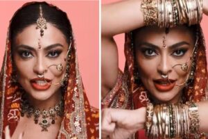 Juliana Paes caracterizada como Maya na trend Asoka Makeup