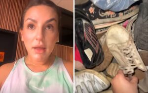 Kéfera fica indignada ao mostrar doações sujas e danificadas