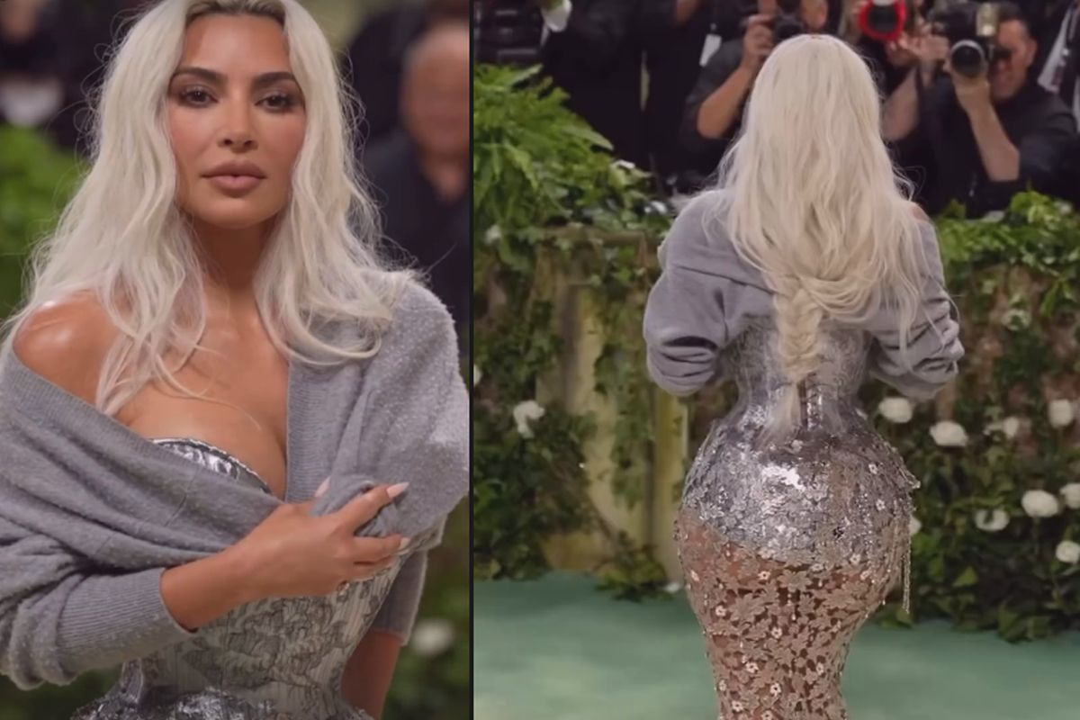 Kim Kardashian no baile do Met, 2024