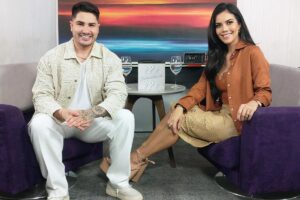 lucas souza com daniela albuquerque no sensacional, da redetv!