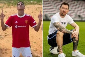 Luva de Pedreiro e Lionel Messi