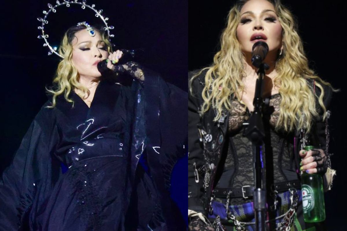 Madonna durante show