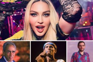 Madonna, Betinho, Cazuza e Renato Russo