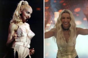 Madonna na Globo: Patrícia Poeta se caracteriza para o Encontro