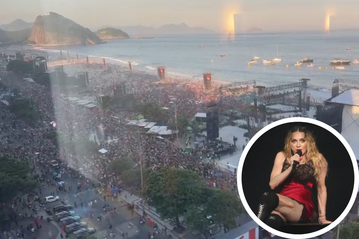 Copacabana já está lotada para o show de Madonna