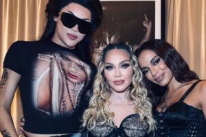 Madonna com Anitta e Pabllo Vittar