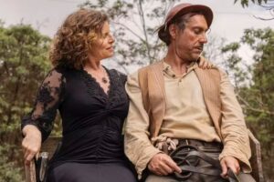 No Rancho Fundo: Deodora (Debora Bloch) e Tico Leonel (Alexandre Nero)