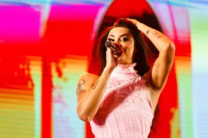 Pabllo Vittar se apresentando na Virada Cultural de São Paulo