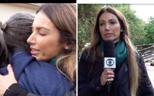 Patrícia Poeta faz o ‘Encontro’ em sua cidade natal e reencontra familiares ao vivo