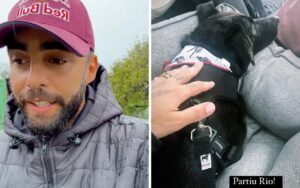 Pedro Scooby e o cachorro Eldorado