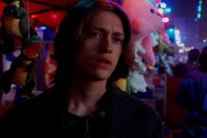 Percy Hynes White na primeira temporada de 'Wandinha'