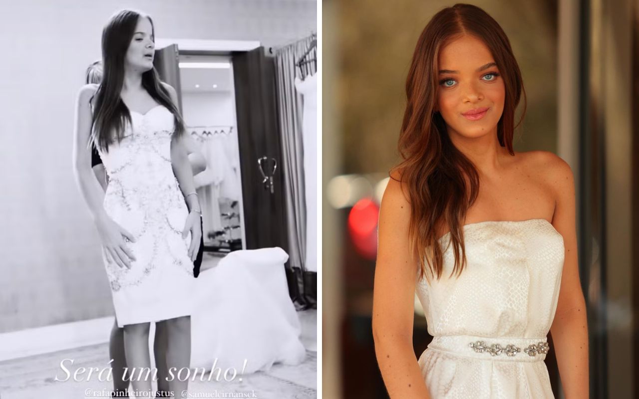 Rafaella Justus prova vestidos para festa de 15 anos - Reprodução/Instagram