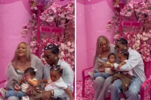 RZA e Riot com Rihanna e A$AP Rocky