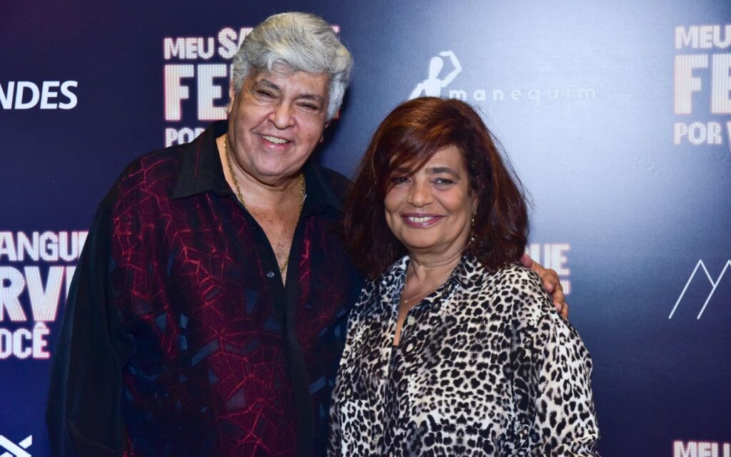 Sidney Magal e sua esposa, Magali West – Foto: Leo Franco / Ag News
