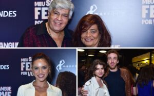 Sidney Magal assiste pré-estreia de filme sobre a sua vida - Foto: Leo Franco / Ag News