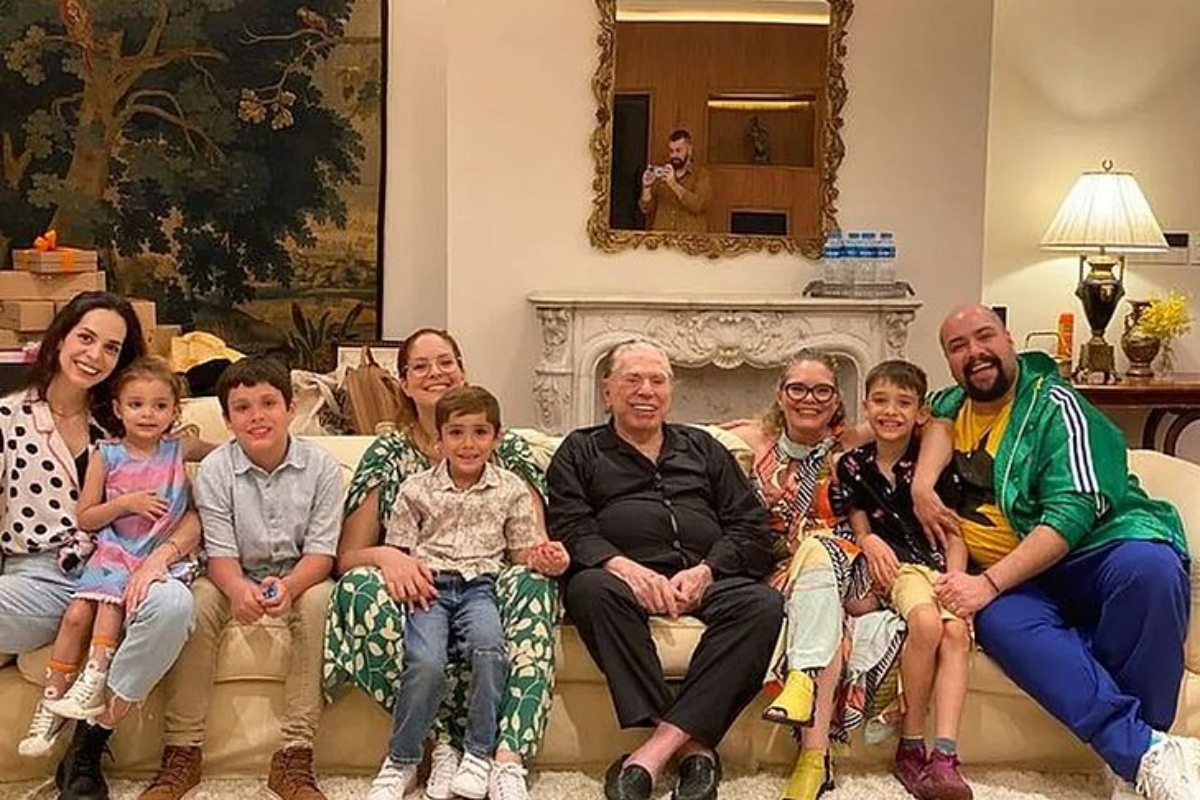 Silvio Santos em família