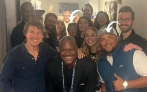 Tom Cruise com seus filhos Isabella e Connor – Foto: reprodução Instagram