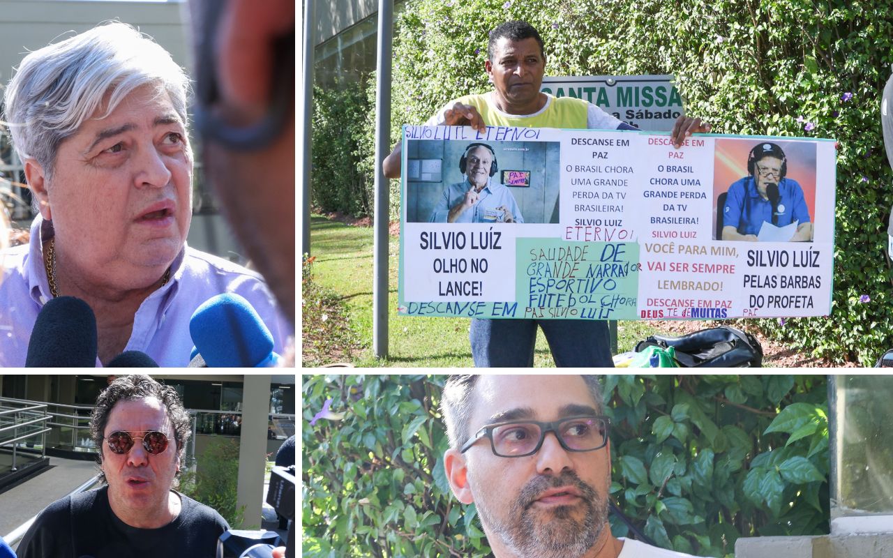 Velório: Fãs, familiares e famosos se despedem de Silvio Luiz
