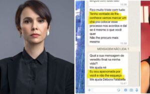 Débora Falabella enfrenta perseguição de stalker há mais de 10 anos