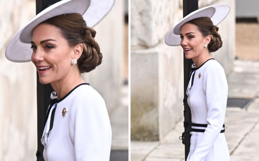 Kate Middleton participa do aniversário do Rei ao lado dos filhos