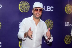 Andrezinho do grupo Molejo no Prêmio da Música Brasileira