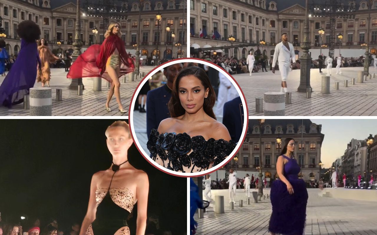 Anitta mostra a Semana de Alta-Costura em Paris
