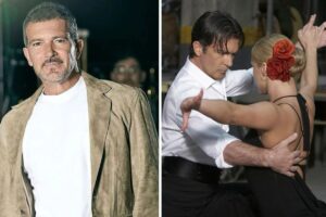 Antonio Banderas dançando
